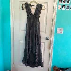 Nordstrom Rack Bohome Gray Flowy Dress